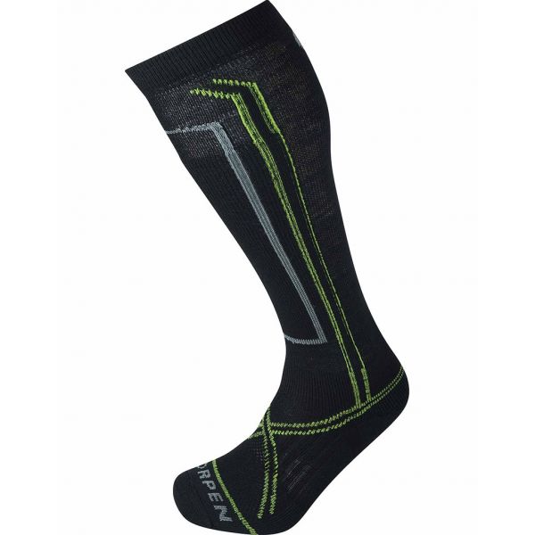 Unisex suusasokid Lorpen T2 SKI MERINO ECO Must