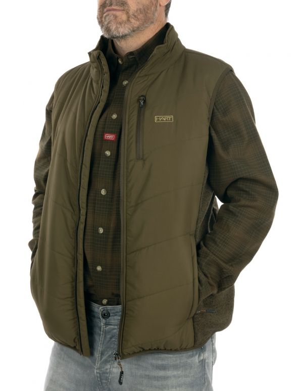 Meeste hübriidvest HART CORMA-V - Dark Olive