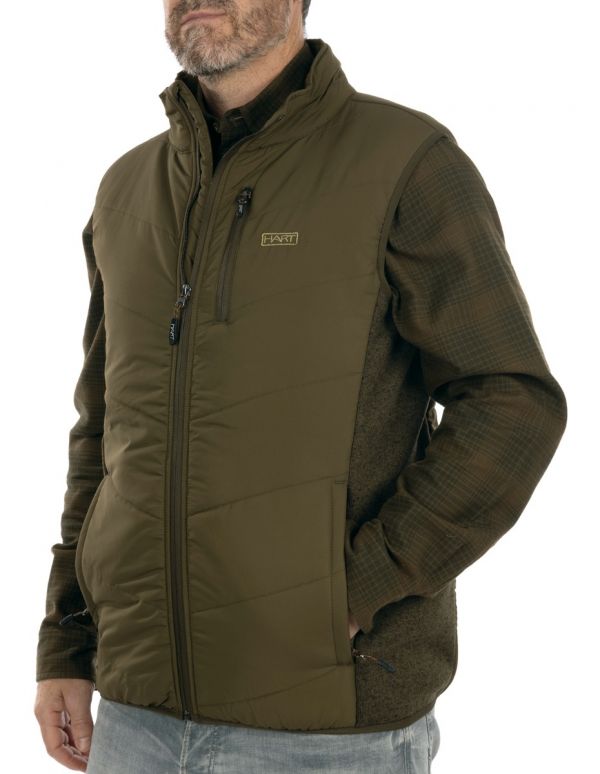 Meeste hübriidvest HART CORMA-V - Dark Olive