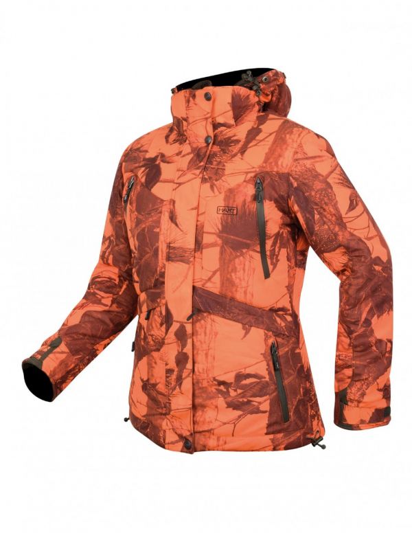KAHEPOOLNE naiste jakk HART ALTAI-J 2D - pruun / camo