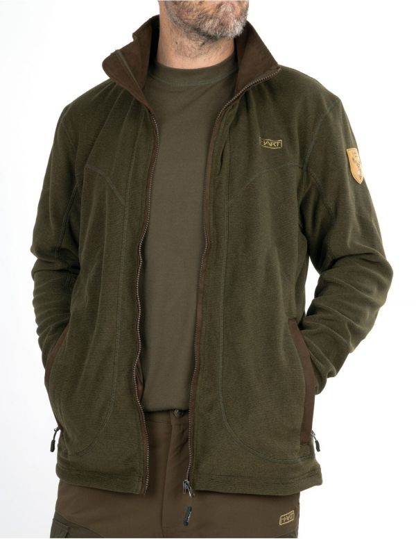 Meeste kampsun HART BAUEN-FZ - Dark Olive