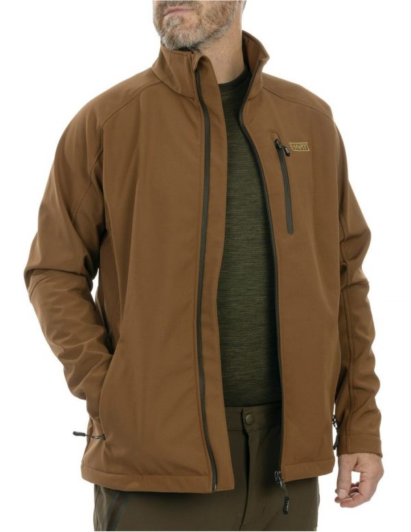 Meeste softshell-jakk HART EGUR - Brown
