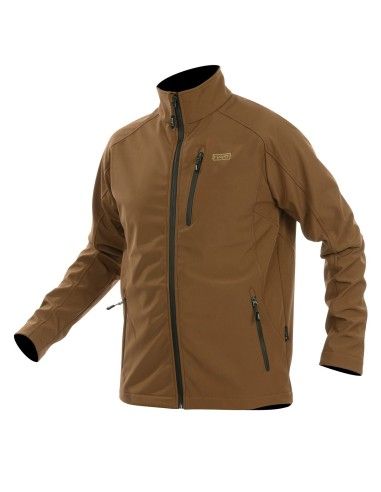 Meeste softshell-jakk HART EGUR - Brown