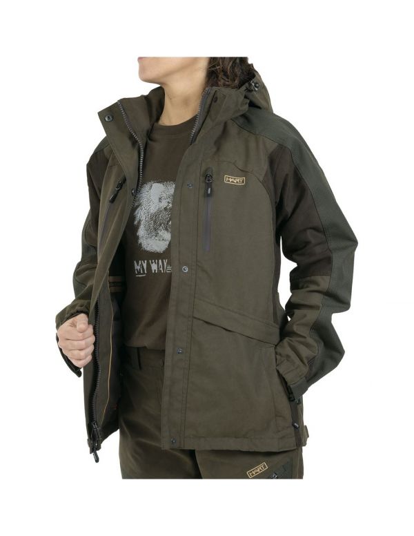 Naiste jope HART ENDURO-J XHP - Dark Olive