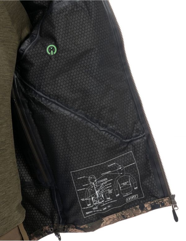 Meeste jope HART ISARD - J Pixel Camo