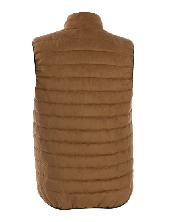 Meeste vest Hart MONTARAZ-V - Light Brown