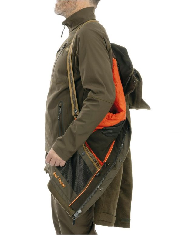 Meeste villane jope HART NATURE-J - Dark Olive