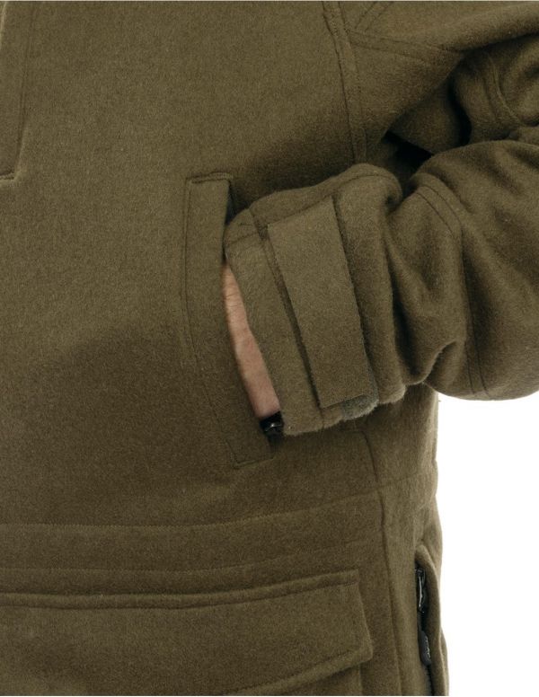 Meeste villane jope HART NATURE-J - Dark Olive