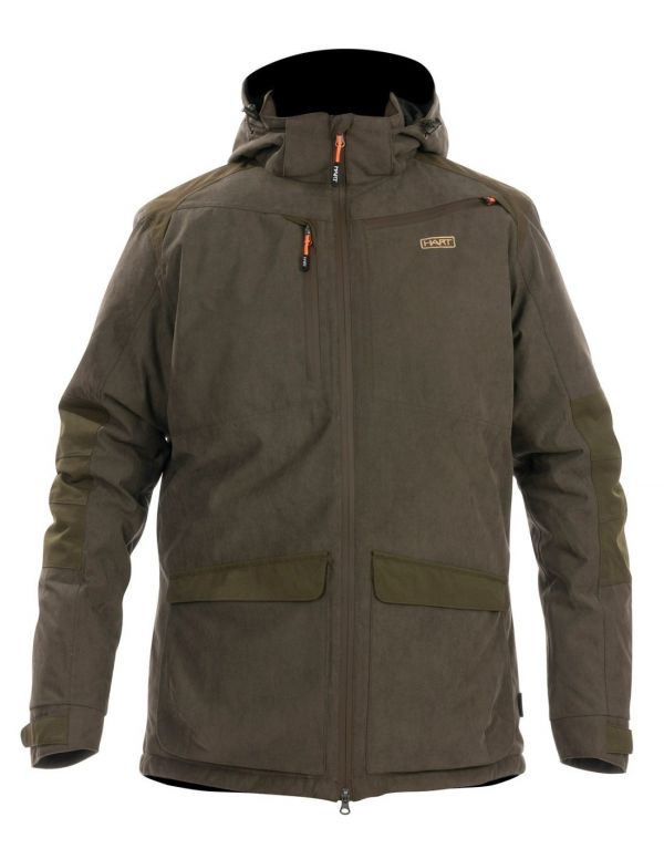 Soojustatud klassikaline jope HART TAUNUS WR J - Dark Olive