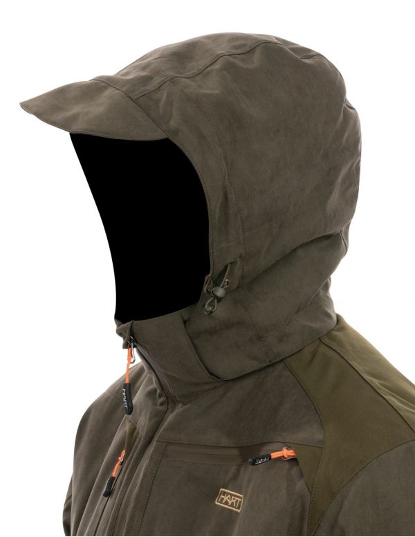 Soojustatud klassikaline jope HART TAUNUS WR J - Dark Olive