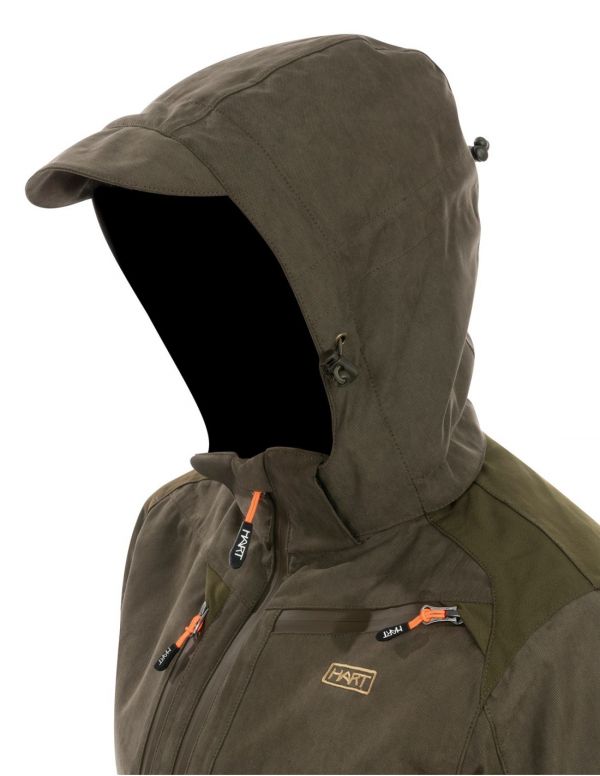 Naiste isoleeritud klassikaline jope HART TAUNUS WR J - Dark Olive