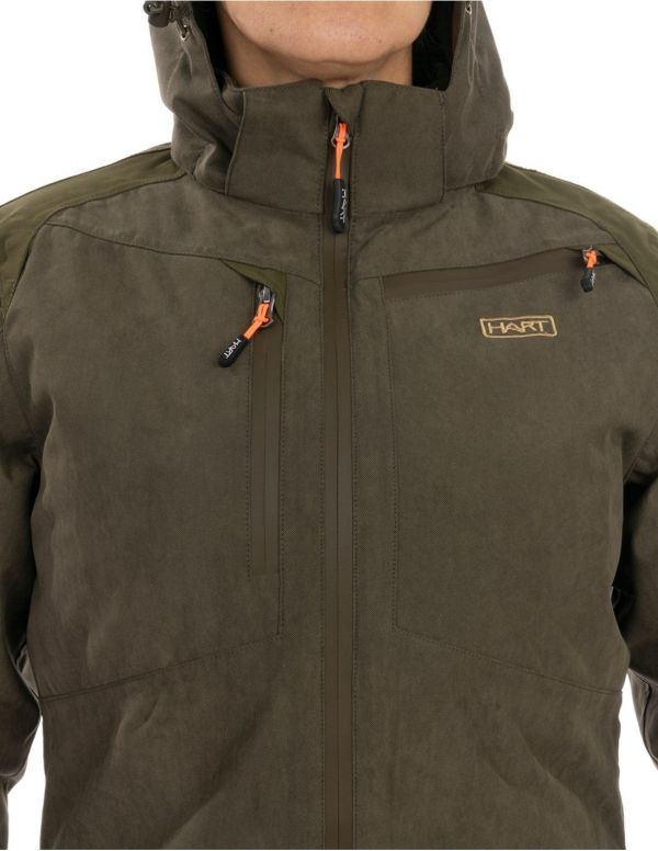 Naiste isoleeritud klassikaline jope HART TAUNUS WR J - Dark Olive