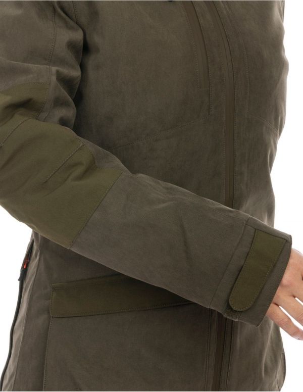 Naiste isoleeritud klassikaline jope HART TAUNUS WR J - Dark Olive