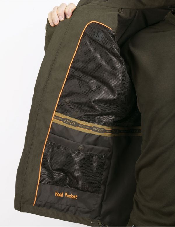 Meeste klassikaline jakk HART TAUNUS XHP-J- Dark olive