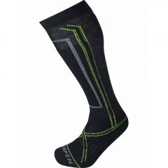 Unisex suusasokid Lorpen T2 SKI MERINO ECO Must