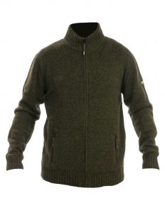 Villane kardigan HART Nevis FZ - Dark Olive