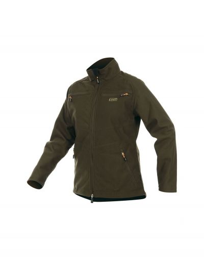 Naiste kahepoolne softshell-jope HART TULSA-S - Dark Olive / HV Camo