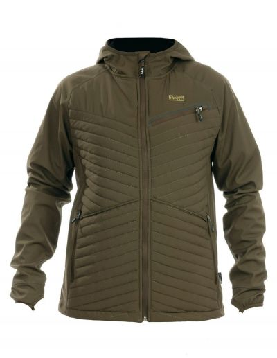 kampsun/jakk HART IBICE HOODIE hübriid - Dark Olive