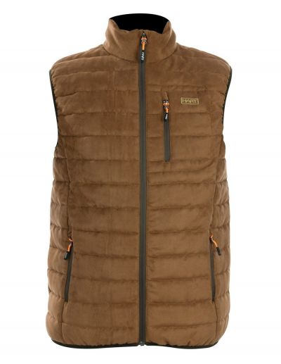 Meeste vest Hart MONTARAZ-V - Light Brown